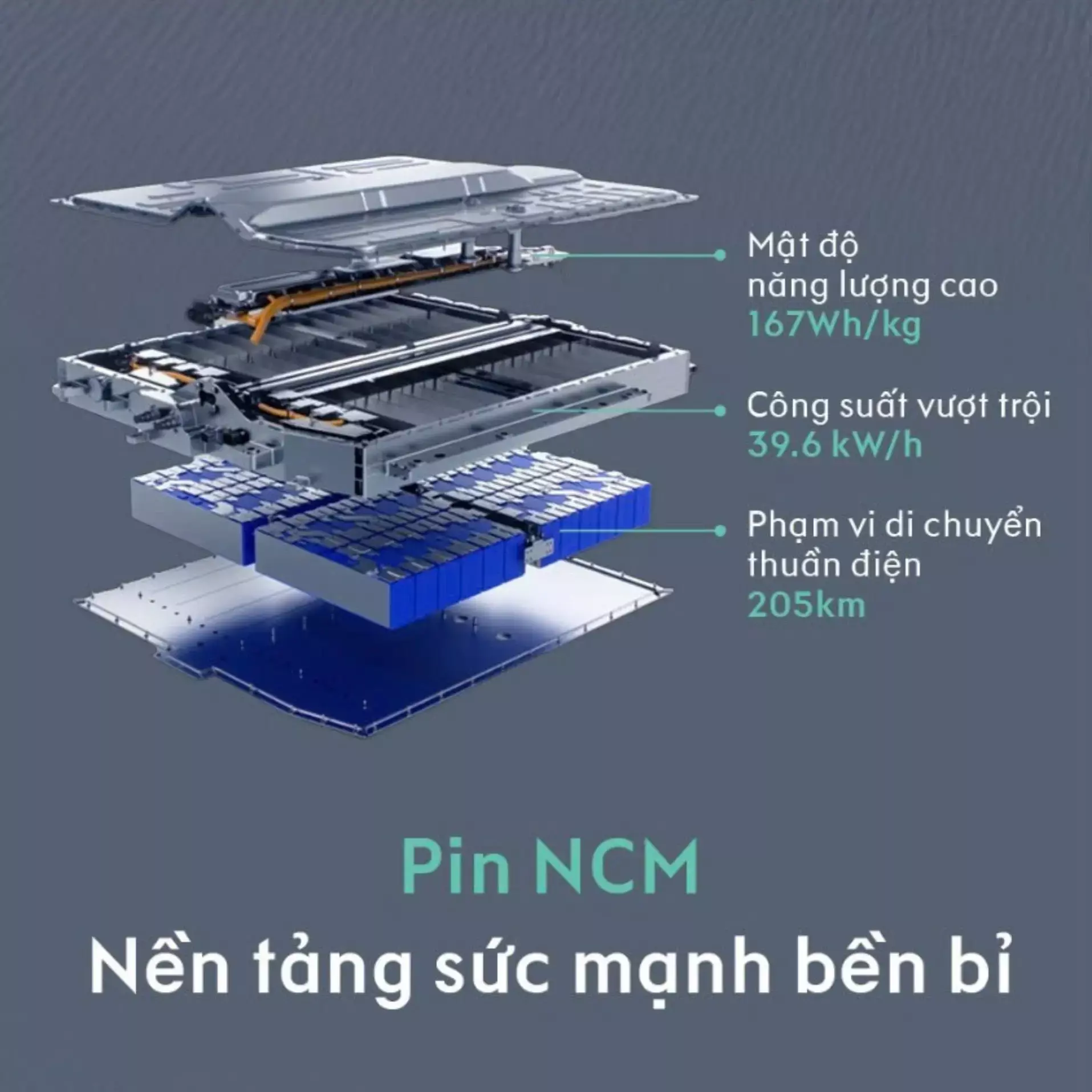 Pin NCM